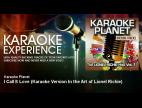 Clip Karaoke Planet - I Call It Love