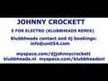 Clip Johnny Crockett - E For Electro (Edit)