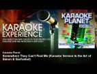 Clip Karaoke Planet - Somewhere They Can't Find Me