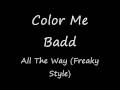 Clip Color Me Badd - All The Way (Freaky Style)