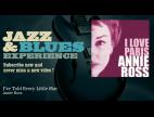 Clip Annie Ross - I've Told Every Little Star