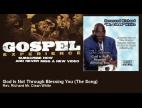 Clip Rev. Richard Mr. Clean White - God Is Not Through Blessing You