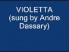 Clip André Dassary - Violetta