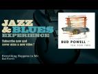Clip Bud Powell - Everything Happens To Me