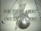 Video For those about to rock (we salute you)