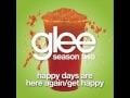 Video Happy days are here again / get happy (glee cast version)