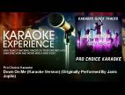 Video Down on me (karaoke version)