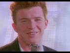 Video Never gonna give you up