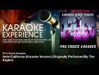 Video Hotel california (karaoke version)