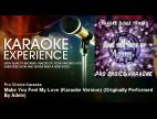 Video Make you feel my love (karaoke version)