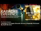 Video Learning to live again (karaoke version)